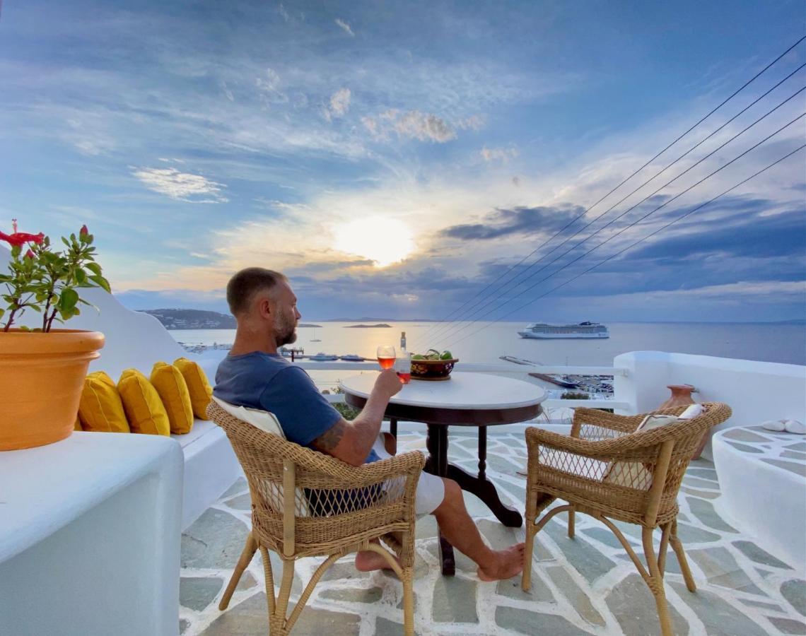 Anemones Sea View Apartment Mykonos Town Екстериор снимка
