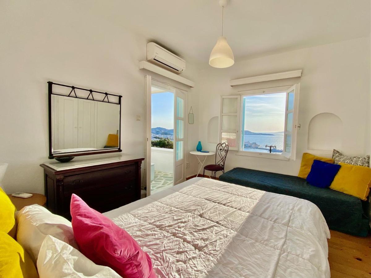 Anemones Sea View Apartment Mykonos Town Екстериор снимка